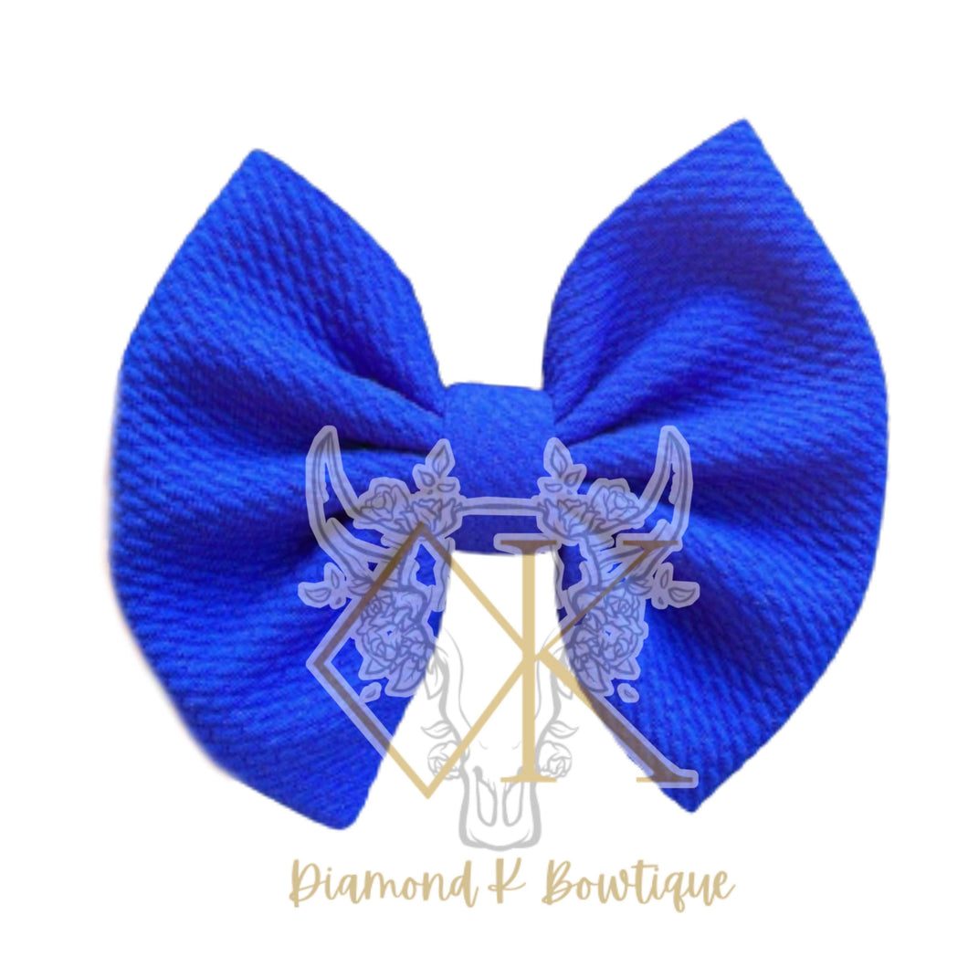 Solid royal blue
