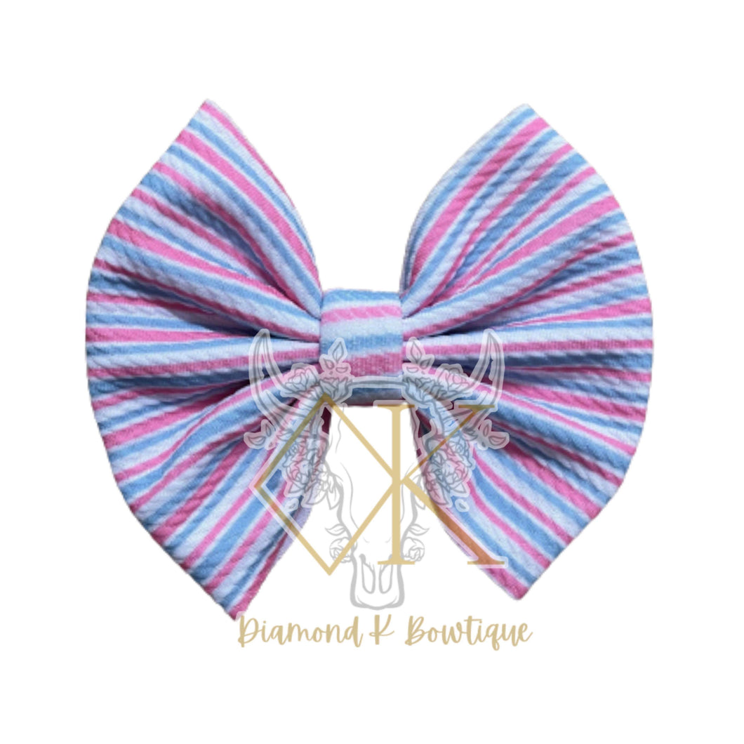 Pink/blue stripes
