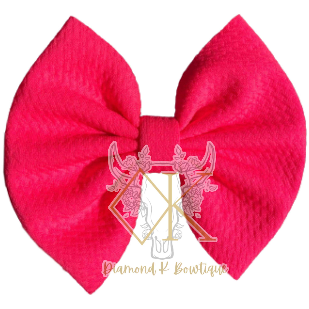 Solid hot pink