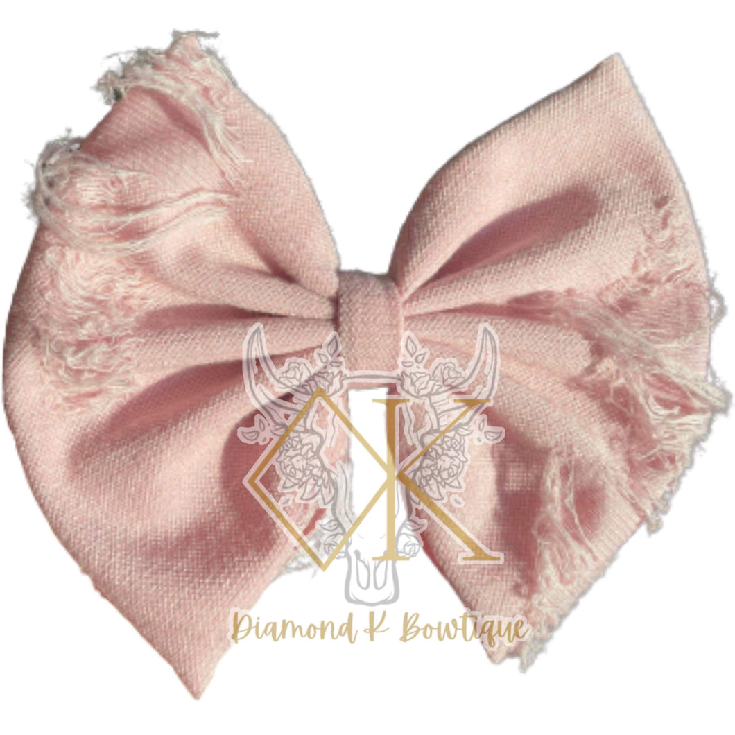 Pink distressed