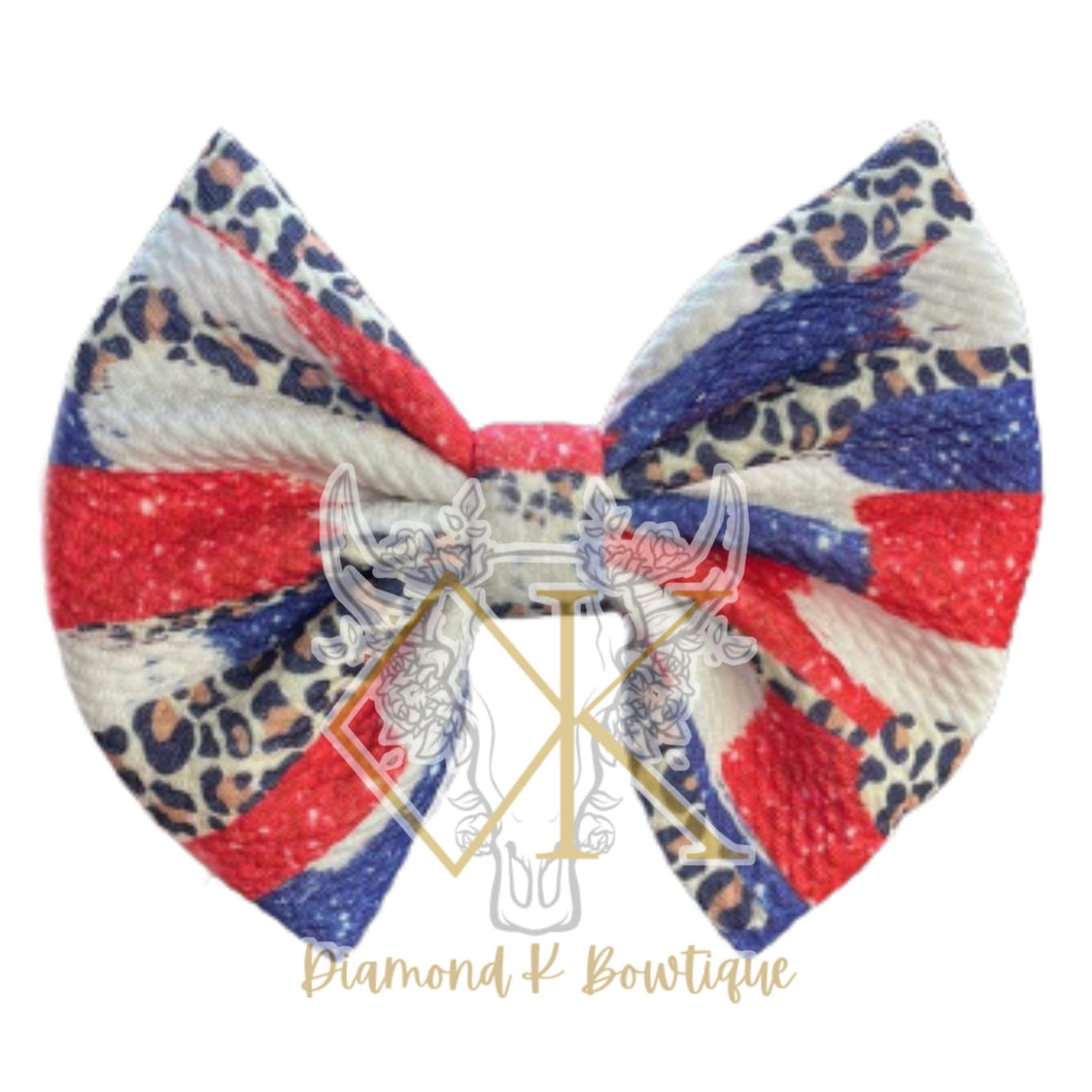 Patriotic brushstrokes