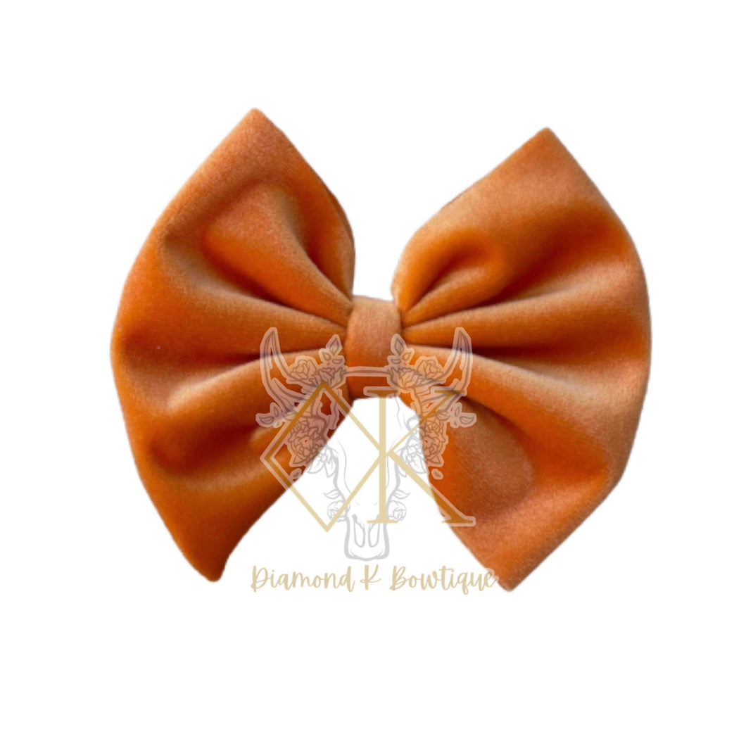 Orange velvet